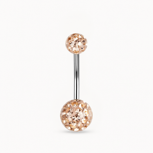 Sparkling Navel Piercing • Titanium