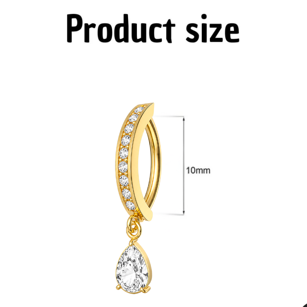 Charm Clicker Navel Piercing • Titanium