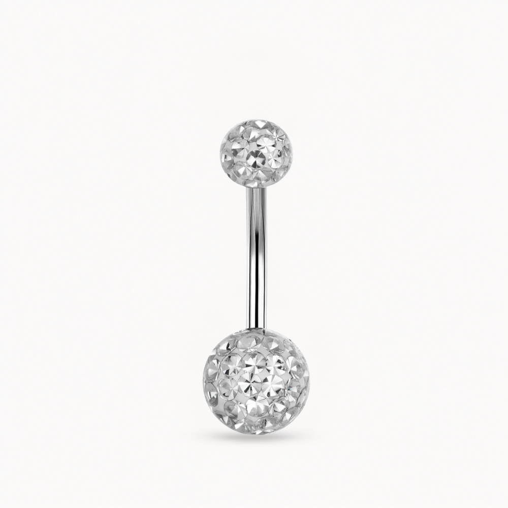 Sparkling Navel Piercing • Titanium