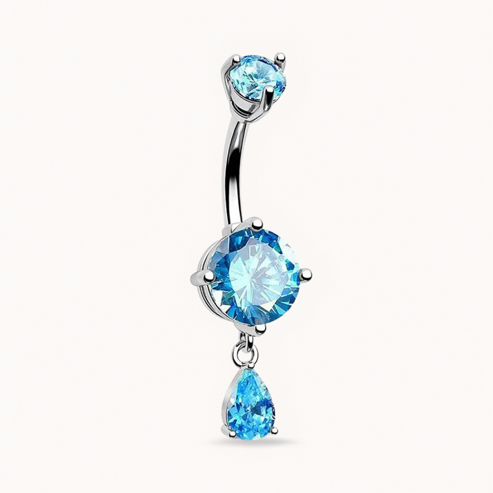 Elegant Titanium Belly Button Piercing