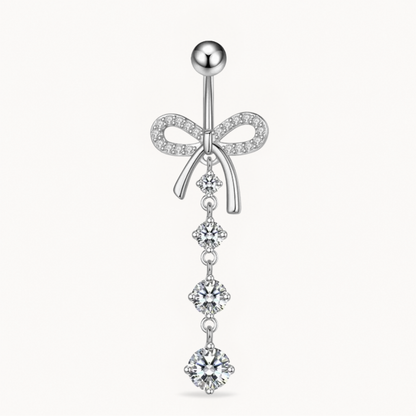 Bow Titanium Belly Button Piercing