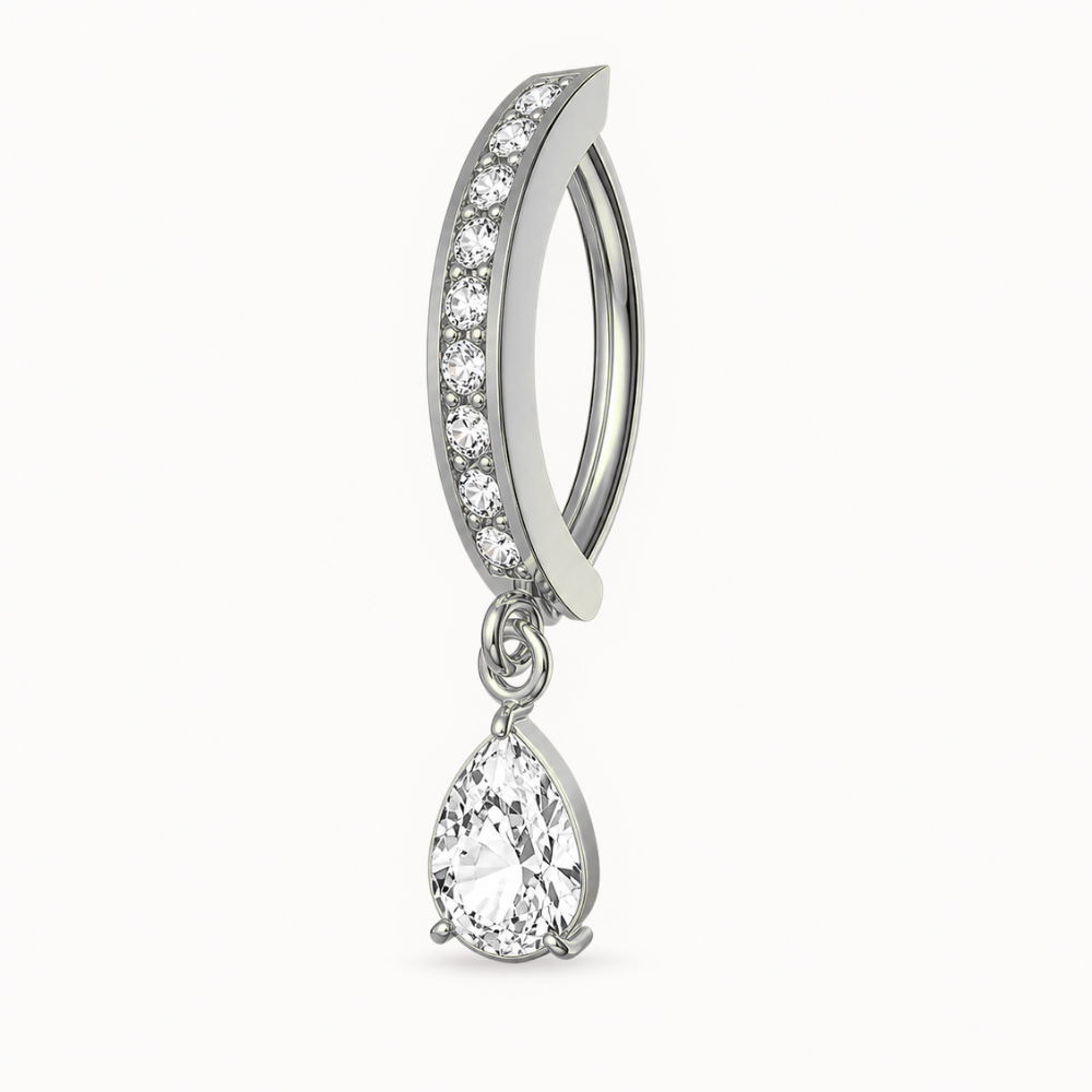 Charm Clicker Navel Piercing • Titanium