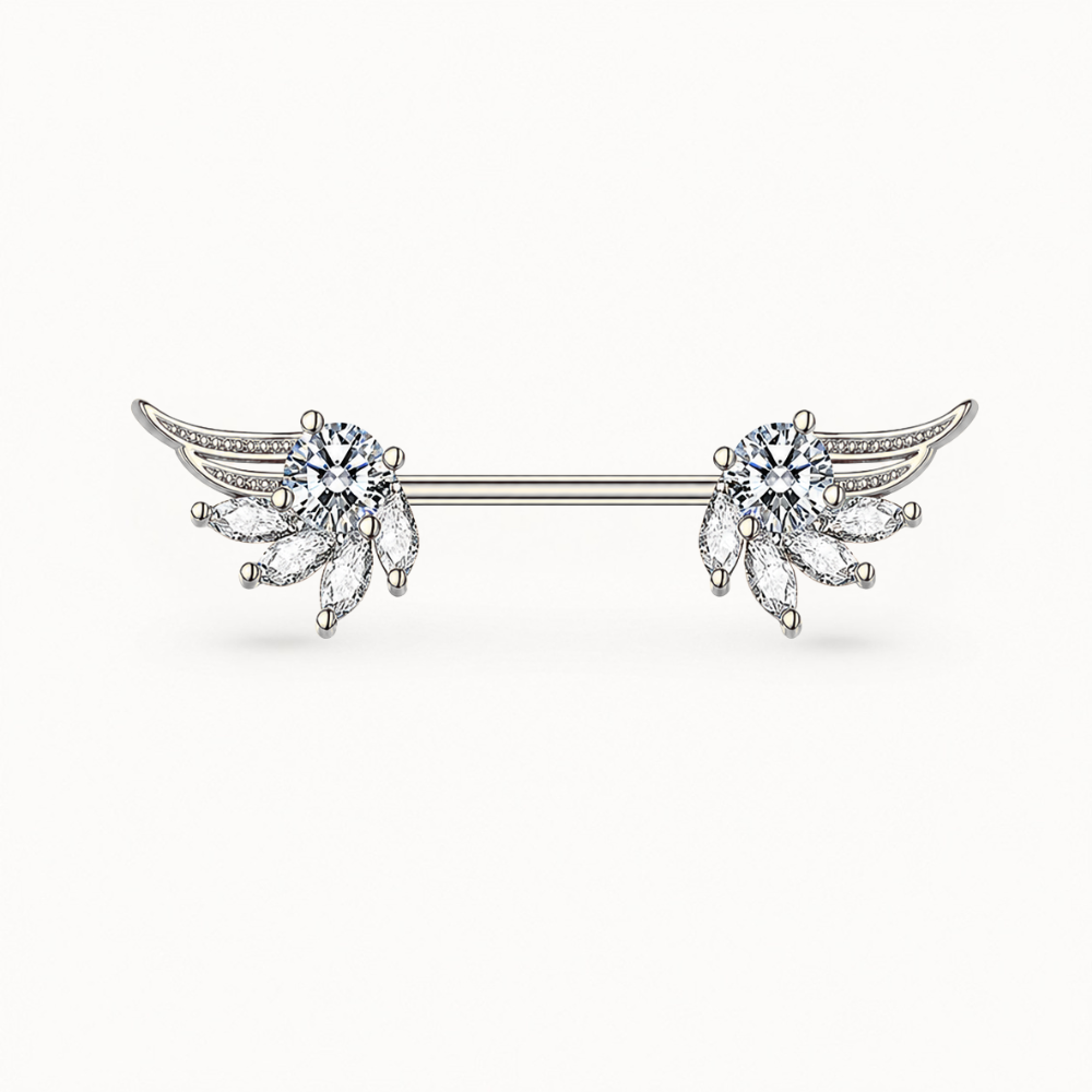 Angel Nipple Piercing • Titanium • 2 PCS