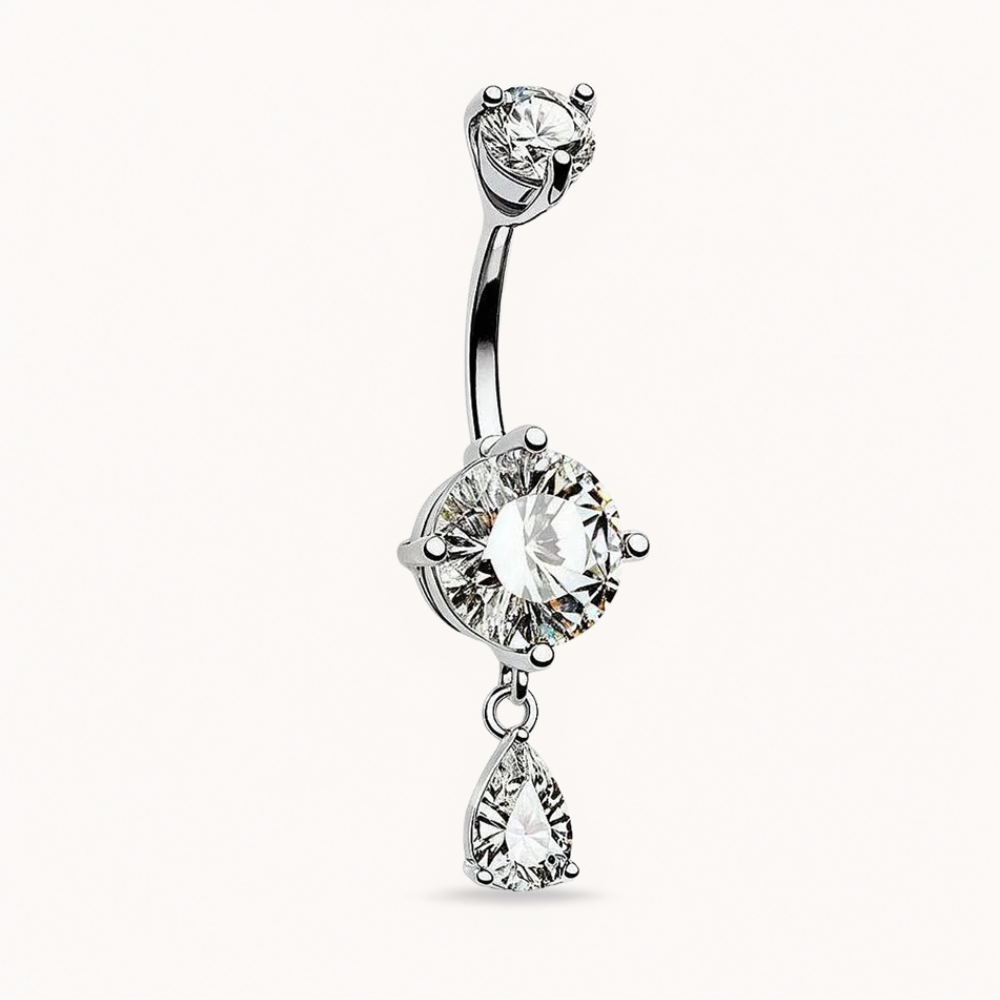 Elegant Titanium Belly Button Piercing