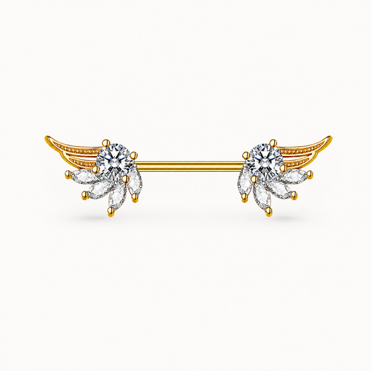 Angel Nipple Piercing • Titanium • 2 PCS
