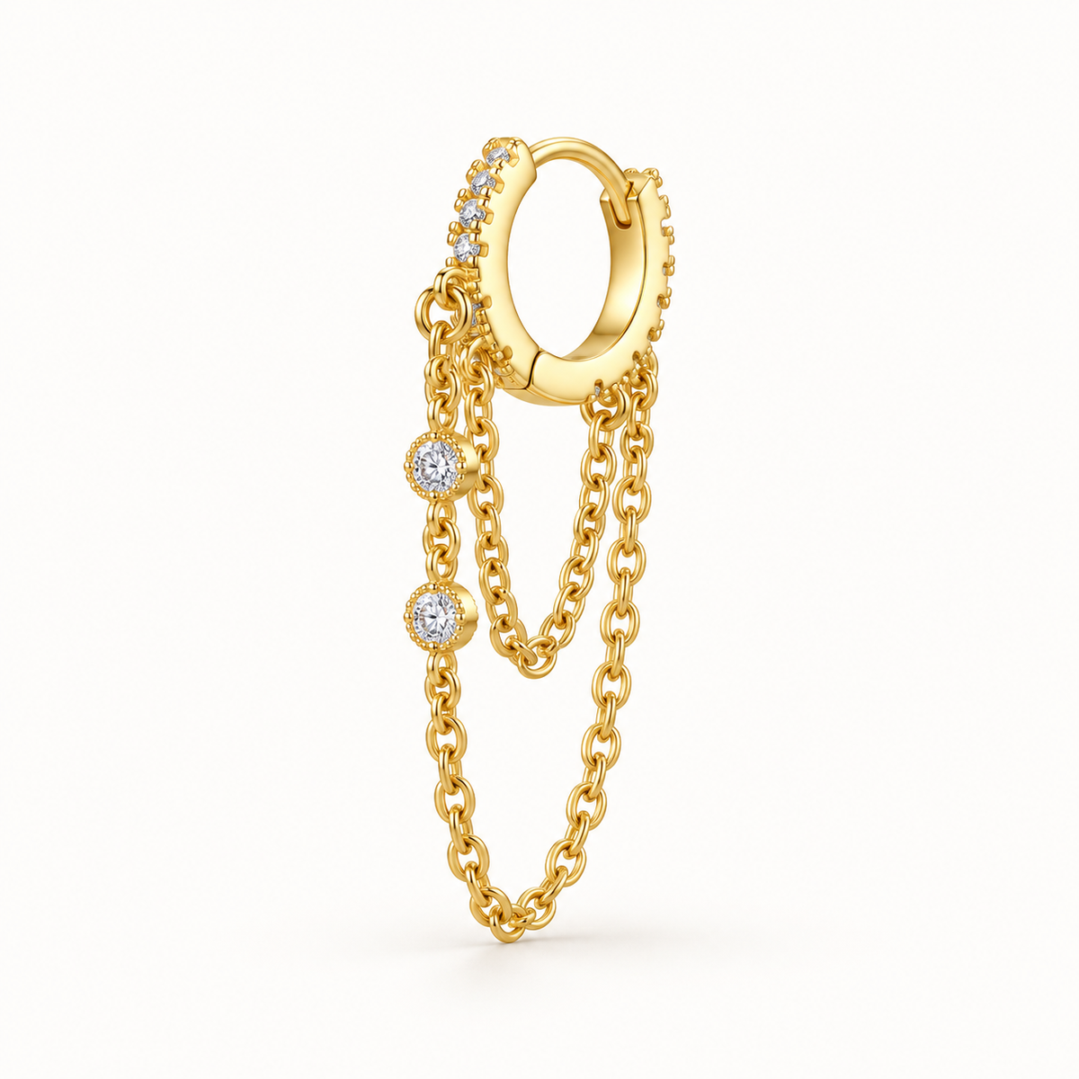 Cascade Earring • Stainless Steel