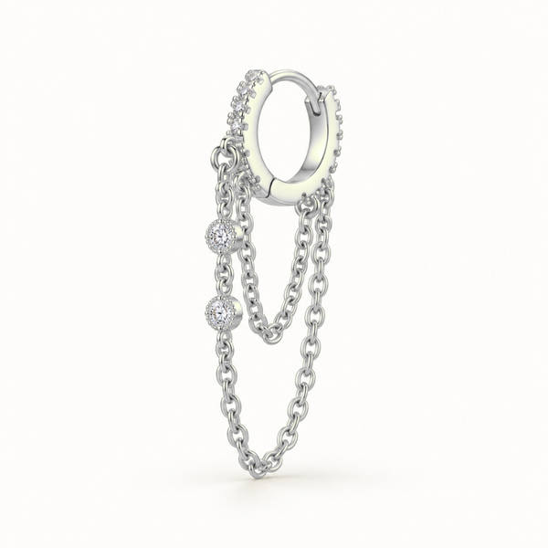 Cascade Earring • Stainless Steel