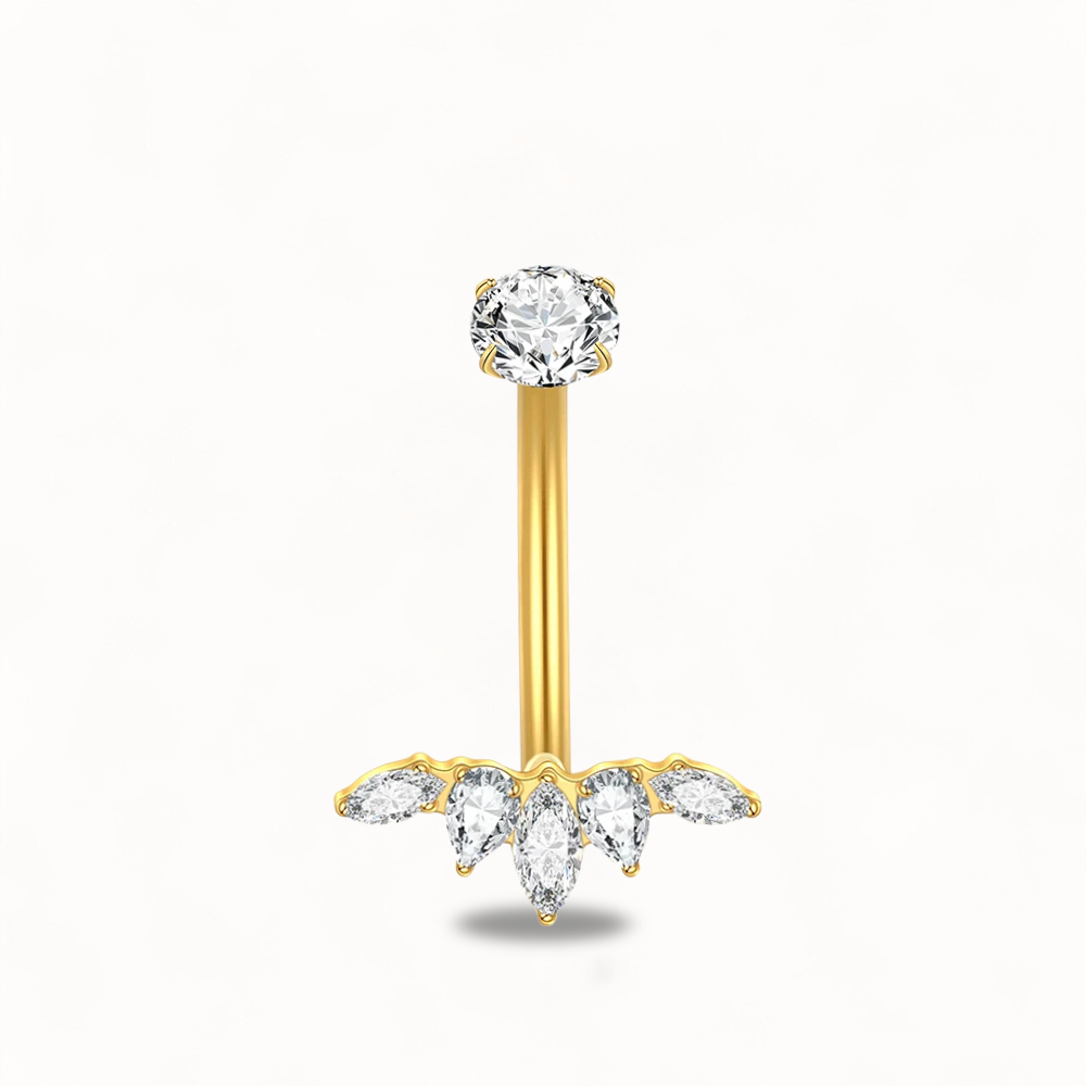 Elegant Design Titanium Navel Piercing