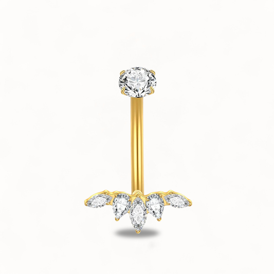 Elegant Design Titanium Navel Piercing