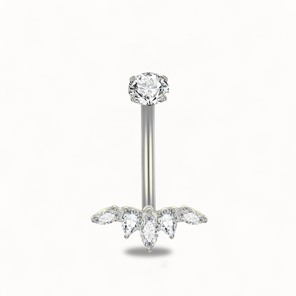 Elegant Design Titanium Navel Piercing