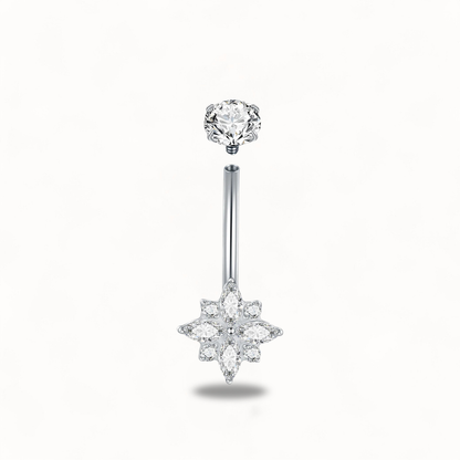 Minimalist Look Titanium Navel Piercing