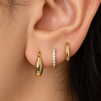 Chic Trio Ear Stack – Titanium