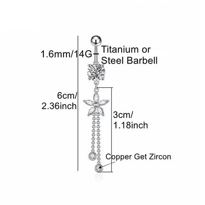 Chain Navel Piercing • Titanium