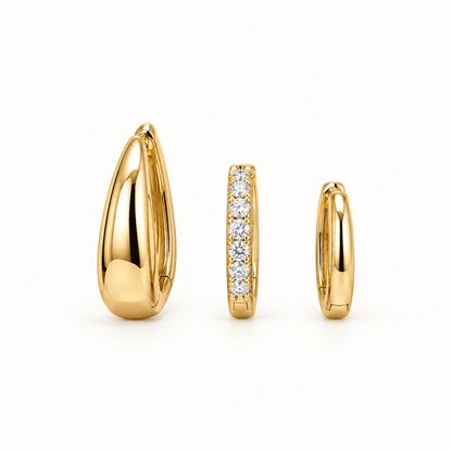Chic Trio Ear Stack – Titanium