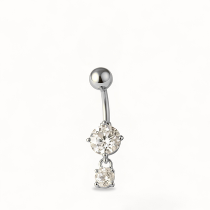 Dangling Titanium Belly Button Piercing