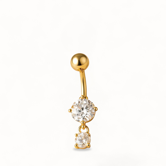 Dangling Titanium Belly Button Piercing